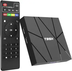 Android TV Box 10.0 2GB RAM 16GB ROM Android Box Smart TV Box Allwinner H616 Quad-core 6K TV Box Support H.265, 3D, 2.4G Wifi, 10/100M Ethernet