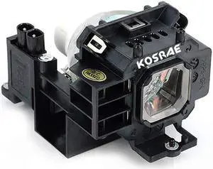 KOSRAE NP07LP Replacement Lamp Bulb with Housing for NEC NP300 NP400 NP410W NP500 NP500W NP500WS NP510W NP510WS NP600 NP600S NP610 NP610S 60002447 Projector
