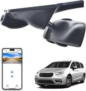 Mangoal 4K Dash Cam Custom Fit for Chrysler Pacifica 2017 2018 2019 2020 2021 2022 2023 2024 (Model A),Limited Touring-L Pinnacle Touring,Integrated OEM Look, UHD 2160P Video, WiFi & App,128GB Card