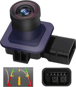 Rear View Backup Camera, Compatible with Ford Escape 2014-2016, 170degUltra Wide-Angle HD Color Night Vision Waterproof Back Up Camera, Replace GJ5T-19G490-AD GJ5T19G490AB EJ5Z-19G490-A Reverse Camera