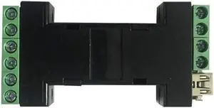 Wiegand Converter Wiegand to USB Wiegand to Serial RS232/PS2/ABA/TTL, Serial to Wiegand Converter, Up to 128 Bits Wiegand Data, Android/Linux/Widows/iOS(Host with Serial)