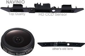 Super HD vehicle camera 1280x720 pixels 1000 TV line Car Parking Camera Night Vision Reverse Waterproof Trunk Handle back rear view camera for Audi A4 B6 B7 A3 A6 Avant Kombi S3 S6 A8 S8 RS4 RS6 A5 Q7