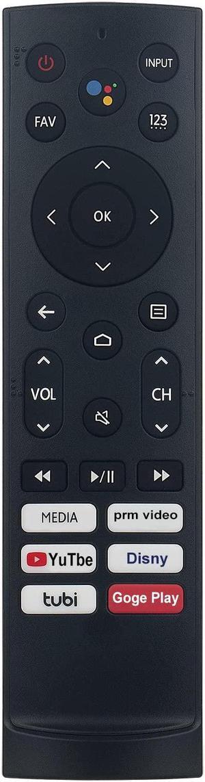 ERF3L90H Replace Voice Remote Control fit for Hisense Smart TV 120L9GCINE120A 120L9GU 120L9G-CINE120A 296713