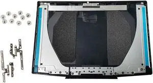 RGBBYTE New for Dell Ins-piron Gaming G3 15 3590 G3 15 3500 0YGCNV Laptop LCD Back Cover with Hinges and Screws Set Red Logo YGCNV Top Case Rear Lid