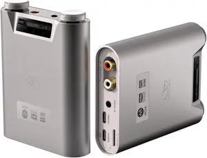 SHANLING H5 Portable DAC/AMP,HiFi Music Player,Headphone Amplifier,Dual AK4493SEQ DAC,768kHz / 32bit, DSD512,Bluetooth 5.0,840@32O Output,MQA Full Decoder,3.5/4.4mm,Optical/USB/Coaxial (Titanium)