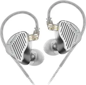 KZ PR1 in-ear Headphones Earbuds, Large Planar Drivers HIFI Wired Earphones/Headsets for Music, KZ IEM Ear buds for Audiphile (HIFI Edition, without Mic)