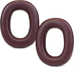 SINOWO Replacement Earpads for Bowers & Wilkins PX8/PX7 S2 Wireless Noise-Cancelling Headphones(Do Not Fit PX7),Ear Pads Cushions with Noise Isolation Memory Foam,Sheepskin-Royal Burgundy