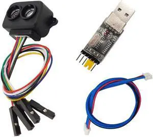 SmartFly info TF-Luna Lidar Sensor 0.1-8m Short-Range Distance Single-Point Ranging Finder Module UART / I2C Compatible with Pixhawk and Raspberry Pi for Drone/Robot Obstacle Avoidance