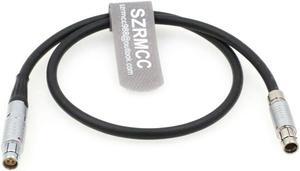 SZRMCC ARRI Alexa Red DSMC2 Camera RS Fischer 3 Pin Male to Female Power Cable for ARRI UMC-4 WVR-1 WVT-1 Cmotion Cvolution Camin