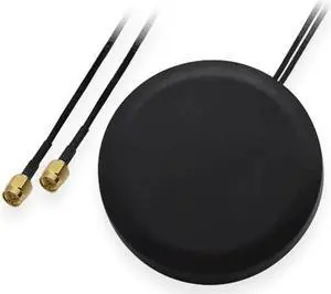 Teltonika PR1KCS28 SISO Mobile/GNSS/Wi-Fi Roof SMA Antenna Combo; Compatible with TRB245 and TRB255 Gateways