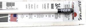 Everhardt TSM4-W 3/4 Wave 4 ft Fiberglass aEURoeSuper FlexaEUR CB Radio Antenna - White