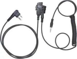 Yaesu Push-to-Talk for Connecting Electronic Earmuffs to FT65R Ham Radio by Tigrett Outdoors with Clip