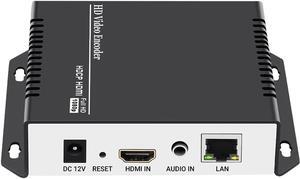URayCoder HEVC H.265 H.264 Live HDMI Video Encoder HD Video Audio Encoders Support RTSP RTMP HTTP UDP HLS SRT for IPTV or Live Broadcast on YouTube, Facebook, Wowza, Xtream Codes, NVR, etc.