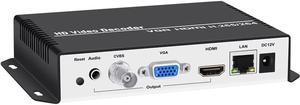 URayCoder H.265 H.264 IP Video Streaming NDI Decoder for decoding NDI SRT RTSP HTTPS to HDMI Converter Support NDI | HX NDI | HX2