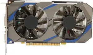 VBESTLIFE GTX750TI 4GB Graphics Card, GDDR5, 128bit, PCI Express 3.0 x16, 1072/5400MHz, PC Gaming Video Card with , DVI D and Ports