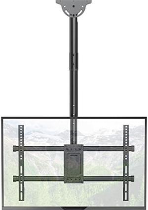 WALI Ceiling TV Mount, Hanging TV Mount Bracket for Most 37 to 70 inch LED, LCD, OLED 4K TVs, up to 110lbs, Mounting Holes 600x400mm (CM3770), Black