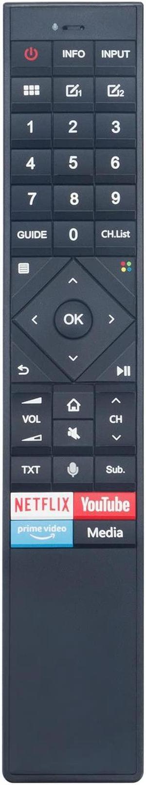 ERF3C70H Remote Control Replacement - WINFLIKE ERF3C70H Replace Remote Control fit for Hisense 4K Smart QD ULED TV ERF3C70H HE55A7000EUWTS LEDN55U7QF 55"" Remote Controller