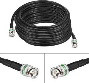 Superbat 12G SDI Cable 25ft SDI Video Cable 3G/6G/12G SDI Cable Black 75ohm BNC Cable Support 3G-SDI/6G-SDI/12G-SDI/4K/8K for Video Security Camera SDI Converter DVR Recorder