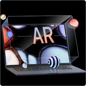 soonjet for MacBook Air 15 inch Screen Protector M3 M2 2024 [100% Ultra Clear][Original Screen Output] Anti-Glare & Anti-Fingerprint & Bubble-Free, Laptop Screen Protector for 15.3" A3114 A2941