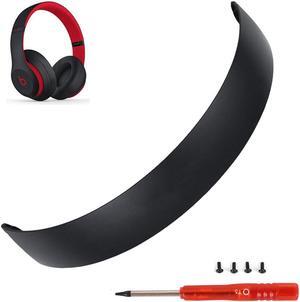 Studio 3 Headband as Same as The OEM Replacement Arch Band Studio3 Parts Accessories Compatible with Beats by Dr. Dre Studio 3 Wireless/A1914 Studio 2 Wired/Wireless Headphones (Defiant Black-Red)