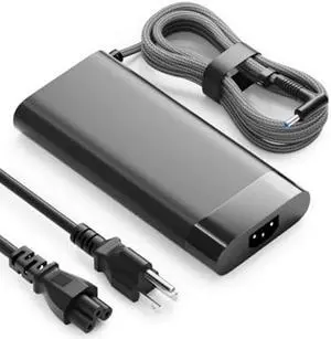 200W Laptop Charger for HP Victus Gaming 15 16 Omen Gaming 15 17 Pavilion 15 17 ZBook Fury Studio 15 17 G10 G9 G8 G7 G6 G5 G3 Envy TPN-DA10 L00818-850 Power Supply Cord AC Adapter