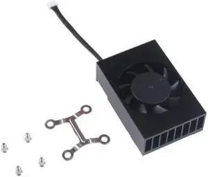 Aluminum Heatsink with Integrated Cooling Fan Fully Compatible Jetson Nano TX2 NX Module