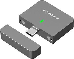 ElecGear Mini 2230 NVMe Enclosure, USB Type-C 3.2 External Hard Drive Aluminum Case for 30mm PCIe M.2 SSD, 10Gbps USB Flash Drive Memory Reader with Magnet Cap
