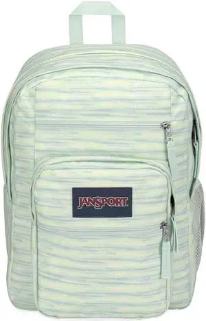 JanSport Laptop Backpack - Computer Bag with 2 Compartments, Ergonomic Shoulder Straps, 15" Laptop Sleeve, Haul Handle - Book Rucksack - 70S Space Dye Fresh Mint