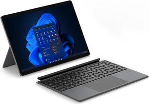 TPV 2-in-1 Tablet/Laptop (2024), RenoPad 14" Windows 11 Pro Tablet with Keyboard, 16GB RAM 512GB SSD, Intel N100 Quad-Core Processor, 1920x1200 Touchscreen, WiFi-6, Type-C (Gray-Upgraded)
