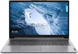 Lenovo IdeaPad 1 15IAU7 15.6" Full HD Laptop, Intel Core i5-1235U 1.3GHz, 8GB RAM, 256GB SSD, Windows 11 Home, Cloud Gray