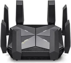 TP-Link AXE16000 Quad-Band WiFi 6E Router (Archer AXE300) - Dual 10Gb Ports Wireless Internet Router, Gaming Router, Supports VPN Client, 2.5G WAN/LAN Port, 4 x Gigabit LAN Ports