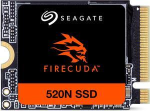 Seagate FireCuda 520N SSD 1TB SSD - M.2 2230-S2, PCIe Gen4 x4 NVMe 1.4, speeds up to 4800MB/s, Compatible with Steam Deck, Microsoft(r) Surface, Laptop, with Rescue Services (ZP1024GV3A002)