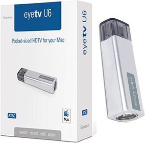 U6 Mini Analog USB TV Tuner Card, Watching Record Digital Live TV Anywhere, Free Over-The-air ATSC HD TV, Recast Wireless HDTV Stick Tuner Adapter, USB TV Antenna for MacBook Laptop PC