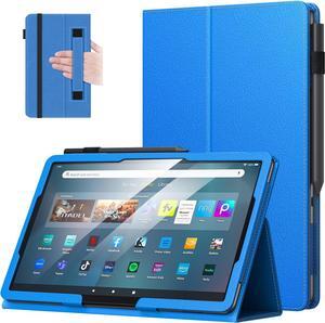 MoKo Case for  Kindle Fire Max 11 Case (13th Generation, 2023 Release) 11" - Slim Folding Stand Cover Case for Fire 11 Tablet with Auto Wake/Sleep, Blue