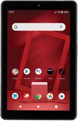 Orbic Tab8 5G (128GB, 6GB) 8", Snapdragon 480 5G, Android 11, Wi-Fi + Cellular Tablet (US Model Fully Unlocked for Verizon, AT&T, T-Mobile, US Cellular) R8L5T (256GB SD Bundle, Black)