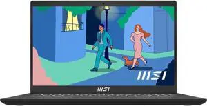 MSI Modern 15 B12M Modern 15 B12M-455US 15.6" Notebook - Full HD - Intel Core i5 12th Gen i5-1235U - 16 GB - 512 GB SSD - Classic Black - Intel Chip - 1920 x 1080 - Windows 11 Home - Intel Iris X