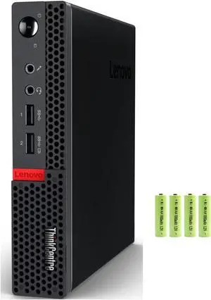 Lenovo ThinkCentre M625 Mini Desktop Computer PC [Windows 11 Pro], 2-core AMD A4-9120C(up to 2.4 GHz), 8GB RAM, 512GB PCIe SSD, AMD Radeon R4 Graphics, 2x Display Ports, 6x USB Ports, RJ-45, w/Battery