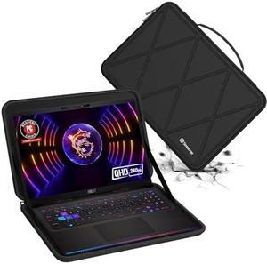 Smatree Hard Eva Protective Case Compatible with 17 Inch MSI Raider GE78 HX Gaming Laptop, for 17 Inch MSI Vector 17 HX A14V / A13V Notebook Bag (X8327)