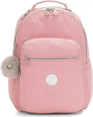 Kipling Women's Seoul 15" Laptop Backpack, Durable, Roomy with Padded Shoulder Straps, Built-In Protective Sleeve