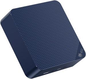 Beelink EQ14 Mini PC Intel Alder Lake-N150(Up to 3.6GHz), 16GB DDR4 500G PCIE3.0 SSD Build-in Power Supply, Dual LAN Mini Computers Support 4K Dual HDMI Display/WiFi6/BT5.2/Type-C*1/USB3.2 * 3/WOL