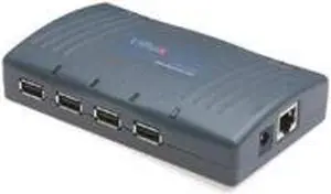 UB4100001-02 Device Server USB to Ethernet 100-120VAC to 5 Vdc