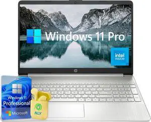 HP Touch Screen Laptop, 15.6" IPS LED Touchscreen Business and Student Laptop Computer, Windows 11 Pro Laptop 40GB RAM 1TB SSD, Intel Core i3-1215U Processor, Numeric Keypad, NLY Earphones, Silver
