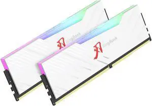 KingBank RGB Desktop Computer Memory Ram Hynix DDR4 32GB (2x16GB) 3600MHz 1.35V CL18 with Heatsink for Desktop Computer Gaming/Office/PS