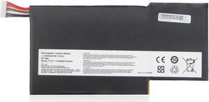 A AMANDA BTY-M6J Battery 11.4V 64.98Wh Replacement for MSI GS63 GS63VR GS73 GS73VR 6RF Stealth Pro 6RF-001US BP-16K1-31 BTY-U6J Series