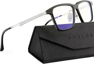 ANYLUV Blue-Light Glasses-for-men Blue-Light-Blocking Glasses: Lightweight Blue Light Glasses Carbon Fiber Anti Fatigue Gift