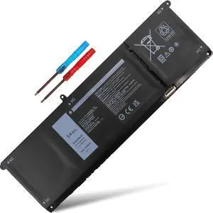 54Wh V6W33 Battery 15v for Dell Inspiron 3510 3511 3515 5310 5410 5418 5510 5515 5518 5625 5630 5635, Latitude 3320 3330 3420 3520, Vostro 15 3510 3511 3515 3520 3525, G91J0 0WV3K8 0VKYJX Laptop