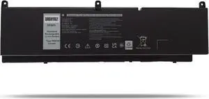 BINBINYOULY PKWVM Battery Replacement for Dell Precision 7550 7750 7560 7760 Series Laptop C903V 0CR72X CR72X 068N03 0447VR 11.4V 95Wh 7922mAh 6-Cells