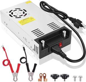 EAGWELL DC 24V 15A 360W Power Supply,EAGWELL SMPS 110V AC to DC 24V Converter Switching Power Supply Adapter LED Driver for RV LED Strip CCTV Radio