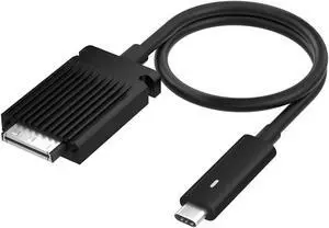 EbidDealz (1 - Pack) USB Type C to Trinity Cable 3V37X 5T73G Supports Thunderbolt-3 40 Gbps, 4K Resolution at 60Hz, Compatible with Docking Stations Dell TB15, TB16 and K16A