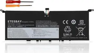ETESBAY L17C4PE1 Laptop Battery Compatible with Lenovo ideapad 730S-13IWL Yoga S730-13IWL S730-13IML Series L17M4PE1 L17S4PE1 5B10R32748 5B10R32749 5B10W67276 5B10W67274 15.36V 42Wh 4-Cell